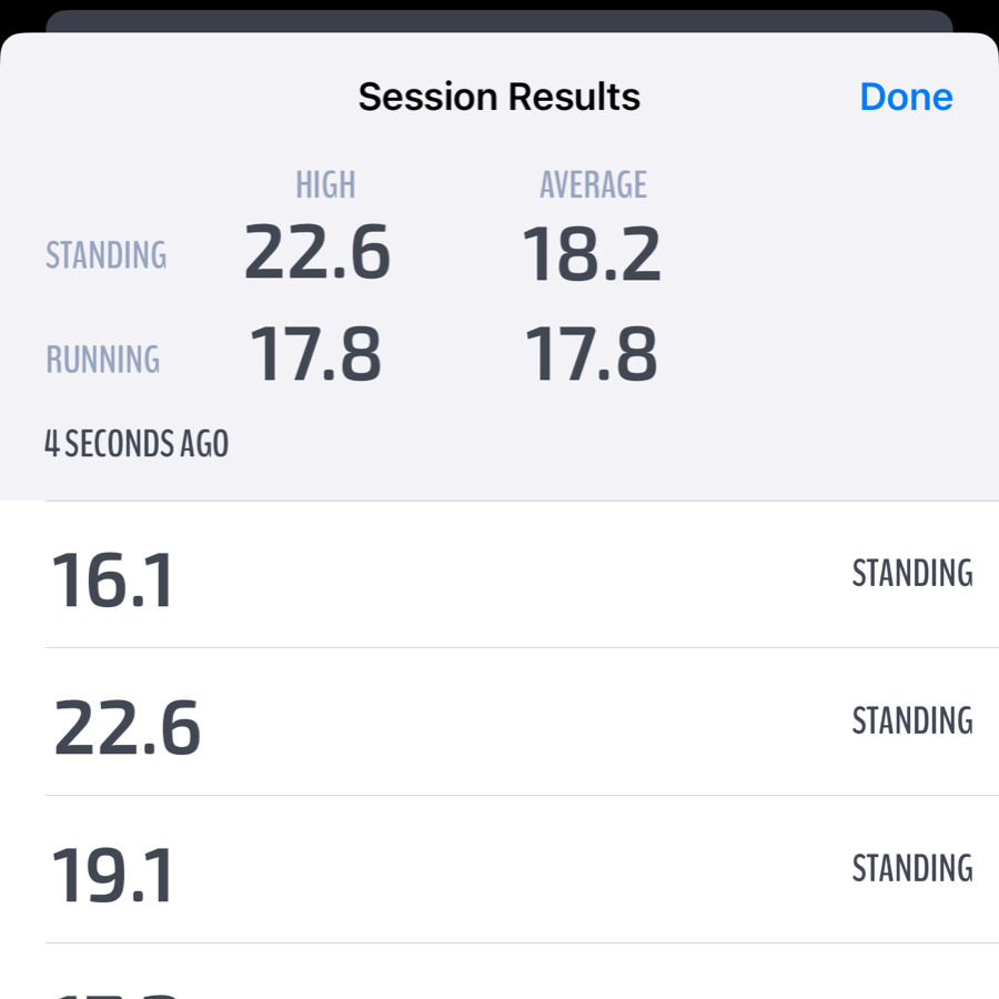 Session History